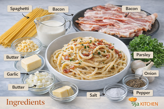creamy bacon pasta recipe