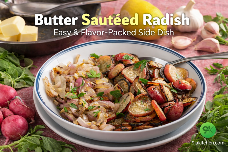 Butter Sautéed Radish