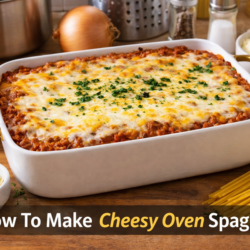 How To Make Cheesy Oven Spaghetti
