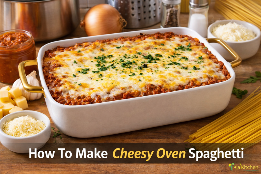 How To Make Cheesy Oven Spaghetti