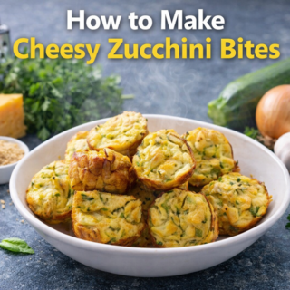 Cheesy Zucchini Bites