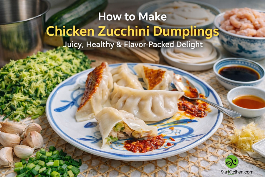 Chicken Zucchini Dumplings