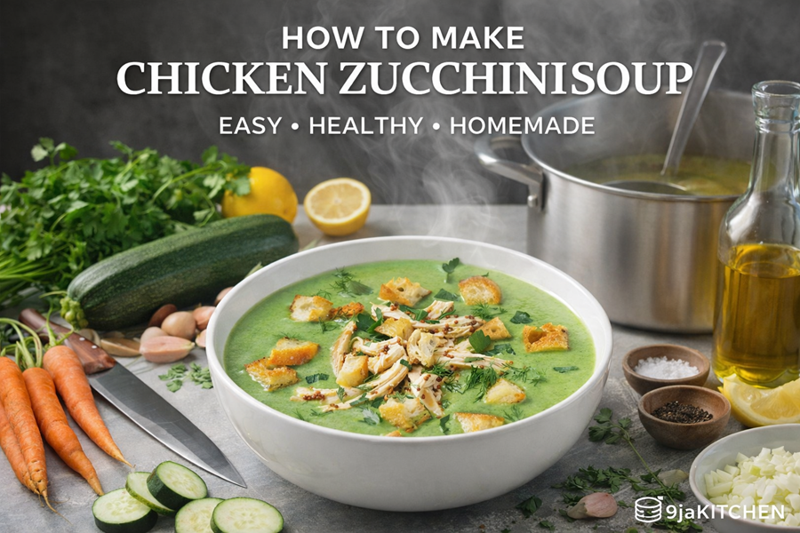 Chicken Zucchini Soup