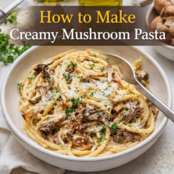 Creamy Mushroom Pasta