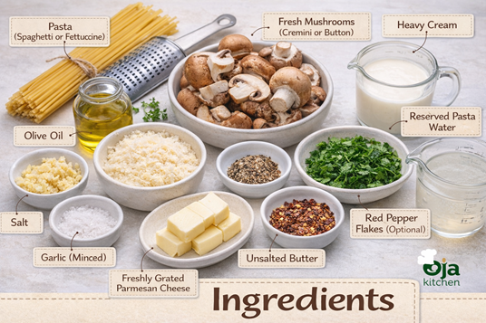 How To Make Creamy Mushroom Pasta: Comfort Food Delight 🍝✨ 2 easy creamy mushroom pasta recipe