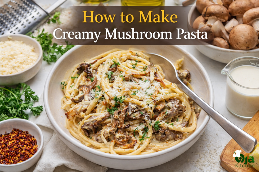 Creamy Mushroom Pasta