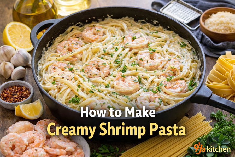 Creamy Shrimp Pasta