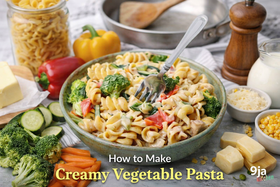 Creamy Vegetable Pasta