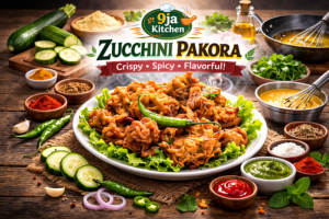 How To Make Crispy Zucchini Pakora: A Delicious Snack Delight🥒🍟