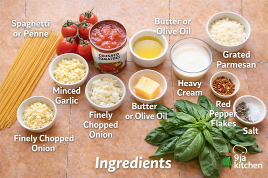 How To Make Delicious Creamy Tomato Basil Pasta🍝 2 creamy tomato pasta sauce