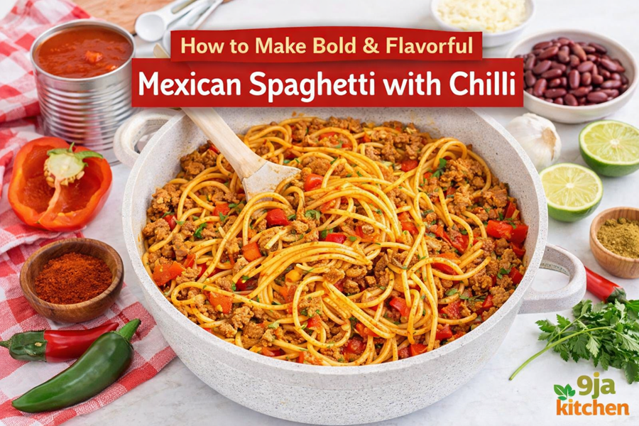 Mexican Spaghetti With Chilli