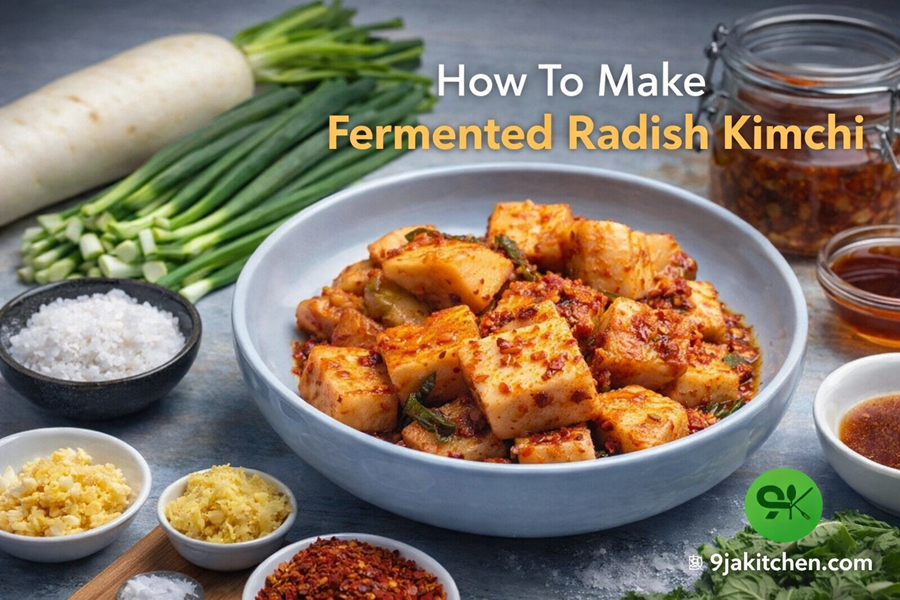 Fermented Radish Kimchi