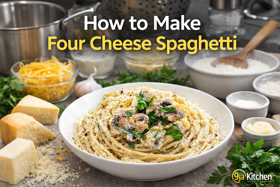 Four Cheese Spaghetti