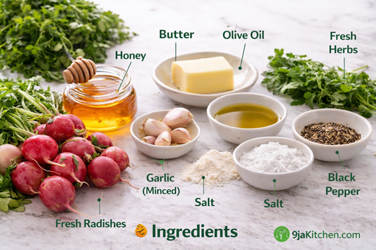 easy Honey-Glazed Radish recipe