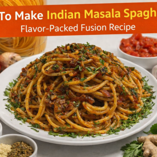 Indian Masala Spaghetti