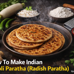 Indian Mooli Paratha