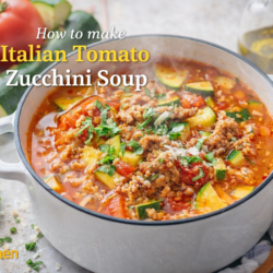 Italian Tomato Zucchini Soup