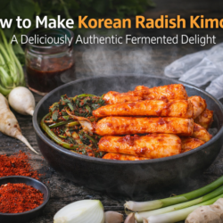 Korean Radish Kimchi