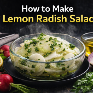 How To Make Lemon Radish Salad 1