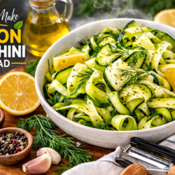 Lemon Zucchini Salad