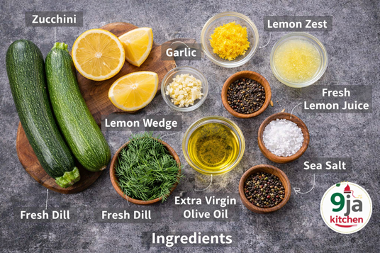 zucchini ribbon salad