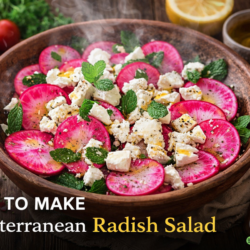 Mediterranean Radish Salad