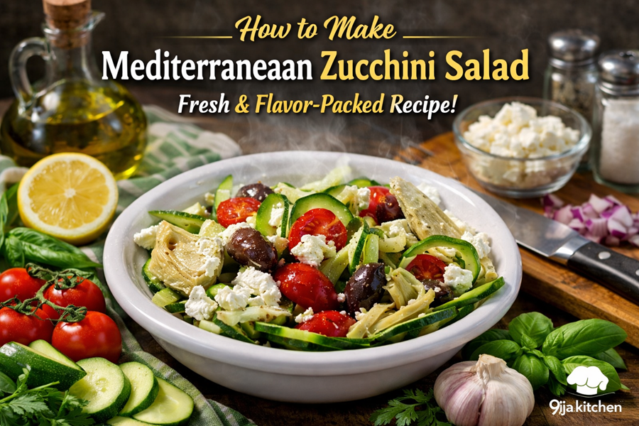 Mediterranean Zucchini Salad