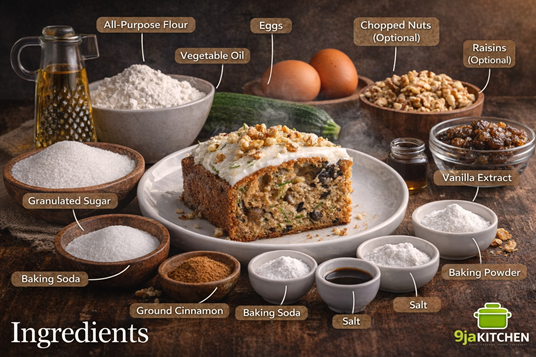 zucchini cake recipe