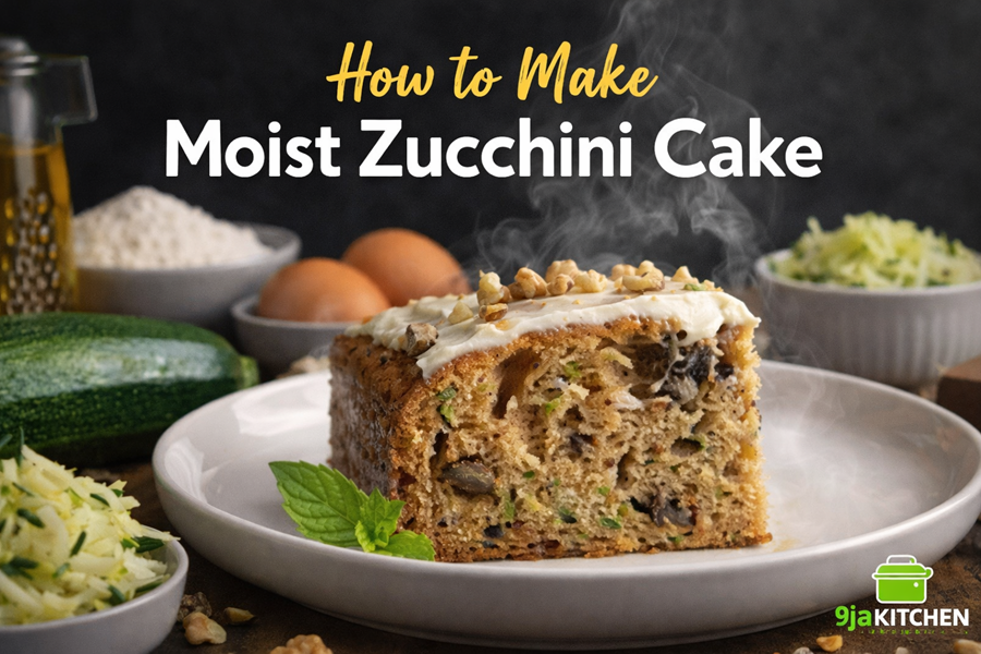 Moist Zucchini Cake