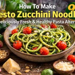 Pesto Zucchini Noodles