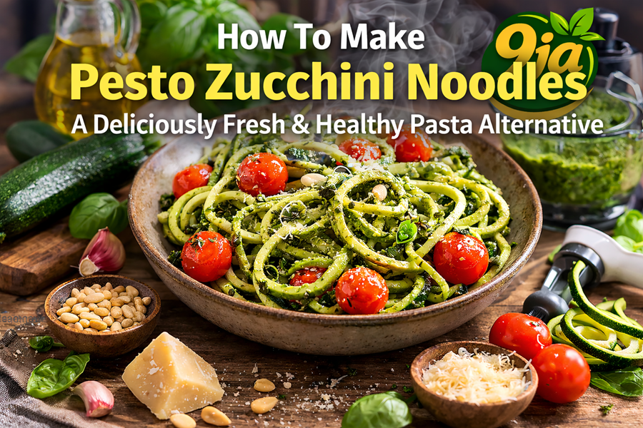 Pesto Zucchini Noodles
