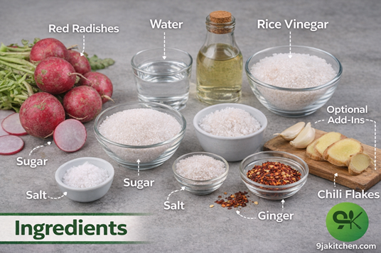 easy pickled radish recipe