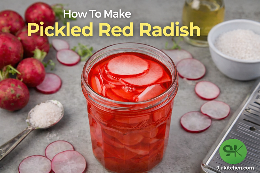 Pickled Red Radish