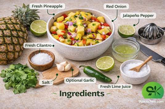 How To Make Pineapple Salsa – An Irresistible Homemade Recipe🥭🌶️ 2 pineapple salsa recipe