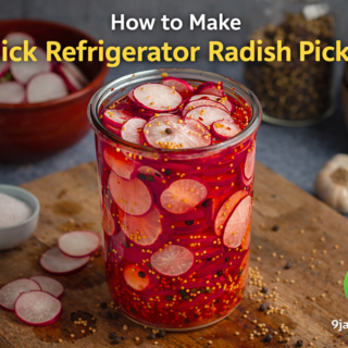 Quick Refrigerator Radish Pickles