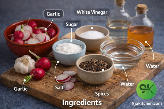 easy radish pickle recipe