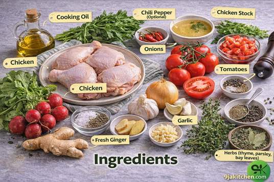 How To Make Radish And Chicken Stew – Delicious Power Recipe🍲 2 chicken radish stew recipe