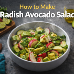 Radish Avocado Salad