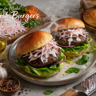 Radish Burgers