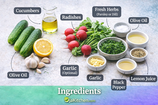 How To Make Radish Cucumber Salad: A Healthy Delight You’ll Love🥗 2 easy radish cucumber salad recipe