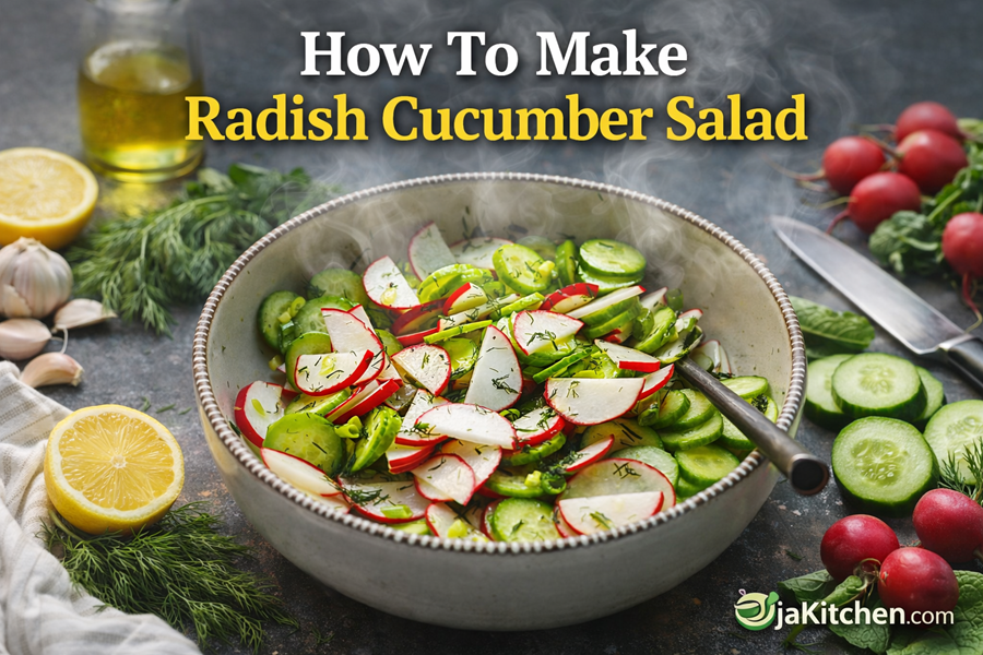 Radish Cucumber Salad