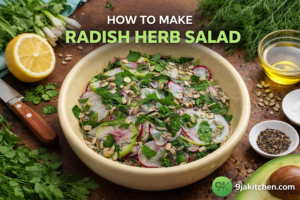 How To Make Radish Herb Salad: A Refreshing, Power Recipe🌿🌶️🥗
