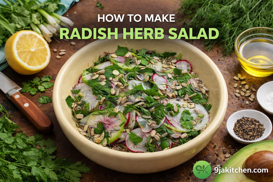 Radish Herb Salad