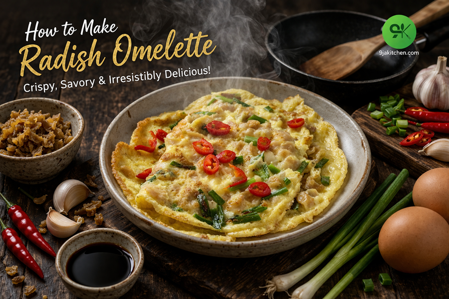 Radish Omelette
