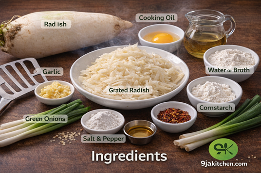 crispy radish pancakes recipe