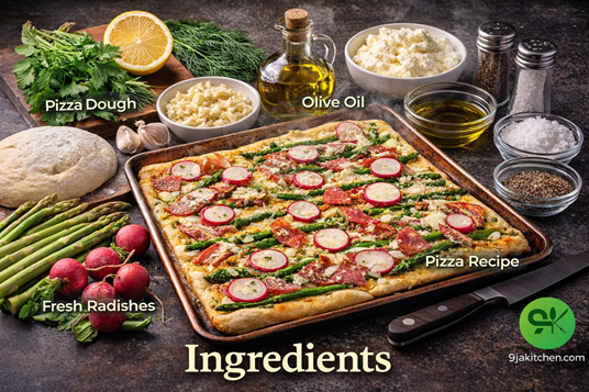 How To Make Radish Pizza: Delicious Gourmet Twist You’ll Love🍕✨ 2 easy Radish Pizza