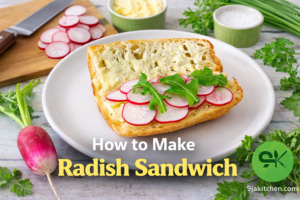 How To Make Radish Sandwich: A Delicious Fresh Power Recipe🫜🥪