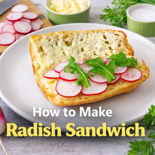 How To Make Radish Sandwich: A Delicious Fresh Power Recipe🥪 13 Radish Sandwich