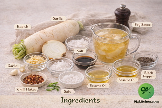 easy radish soup recipe