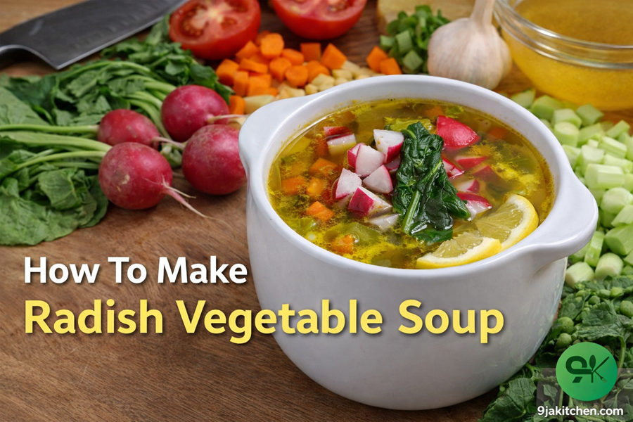 Radish Vegetable Soup